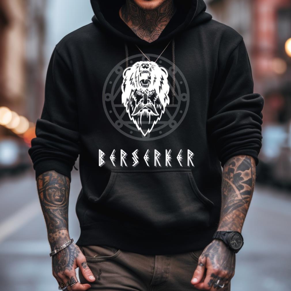 Viking Berserker Rounded Design Shirt