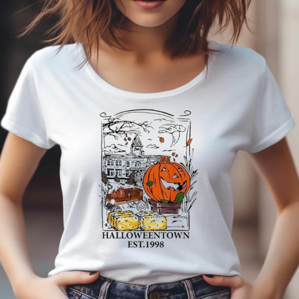 Vintage Halloween Town Gift 2023 T Shirt