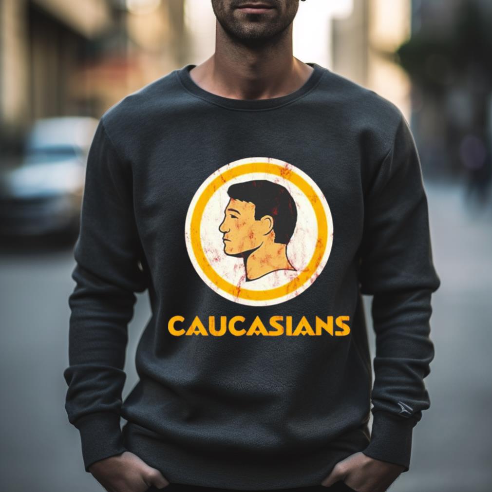 Washington Caucasians redskins tee shirt, guys shirt, tank top and