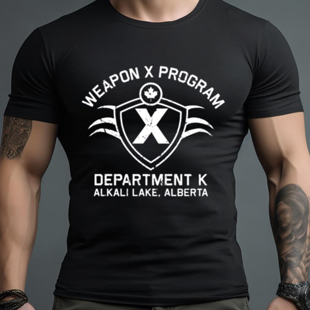 Weapon X Program Wolverine Marvel Shirt