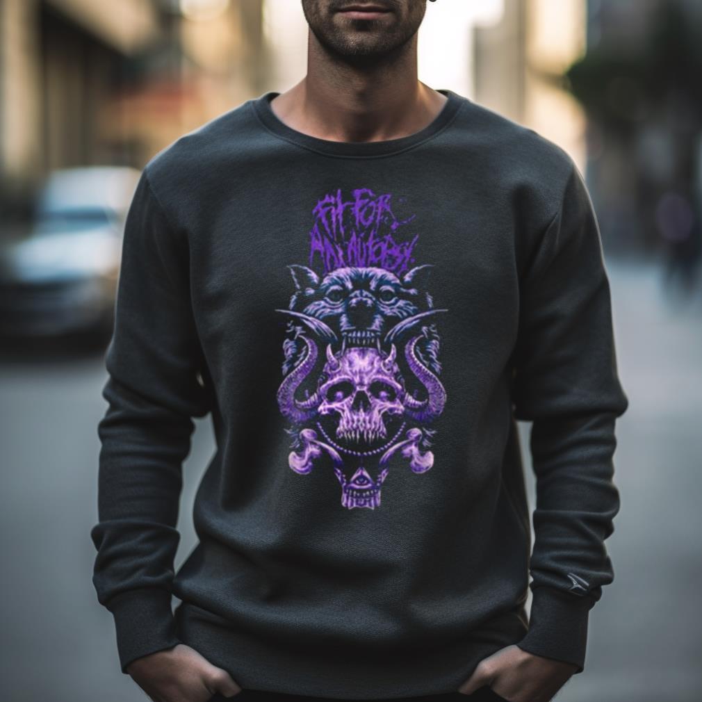 Werewolf Bite Demon Head Fit For An Autopsy Shirt