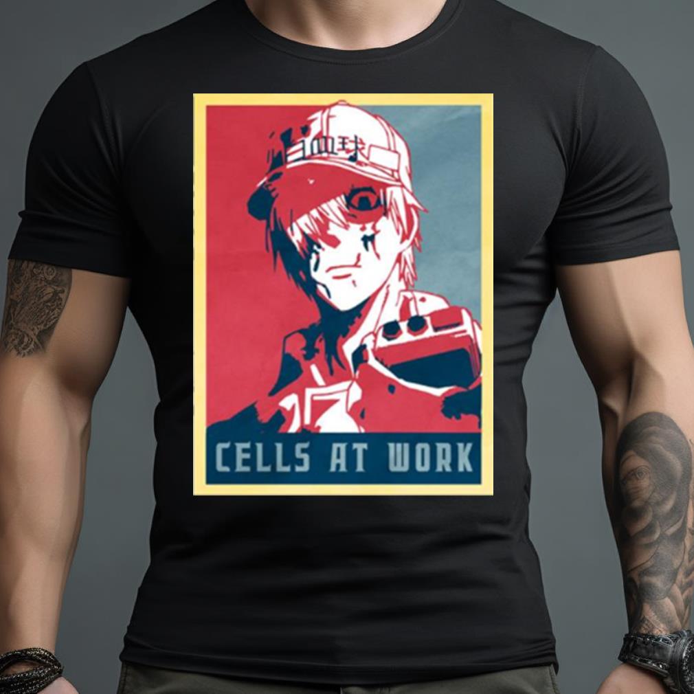 While Blood Cell Cells At Work Political Anime Shirt