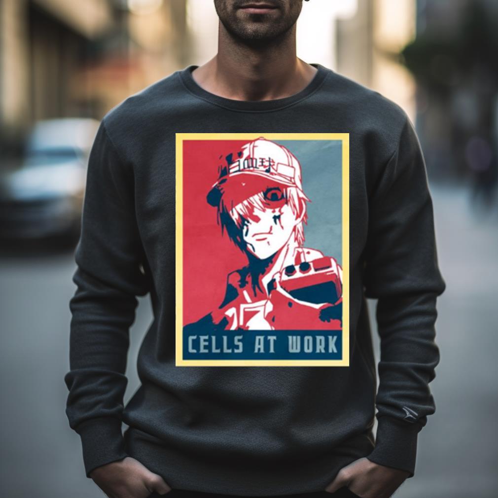 While Blood Cell Cells At Work Political Anime Shirt