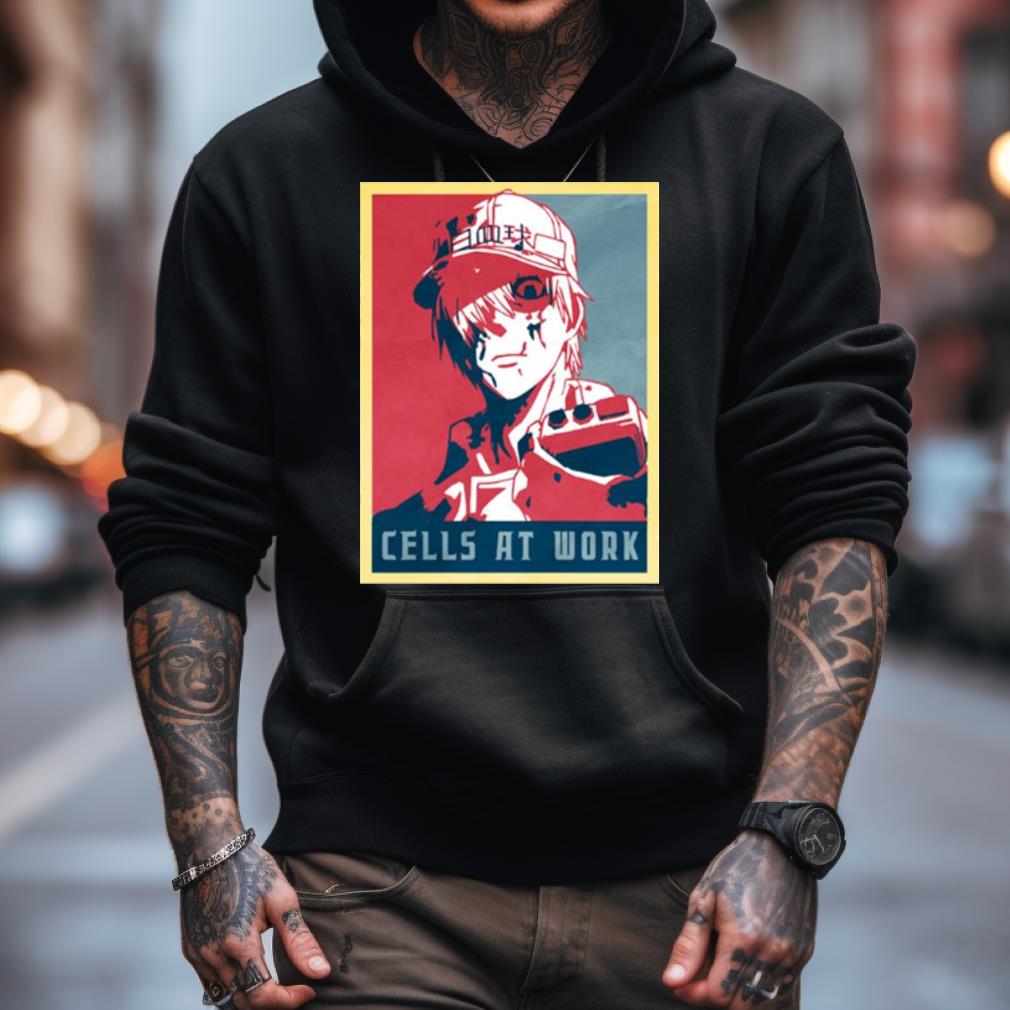While Blood Cell Cells At Work Political Anime Shirt While Blood Cell Cells At Work Political Anime Shirt