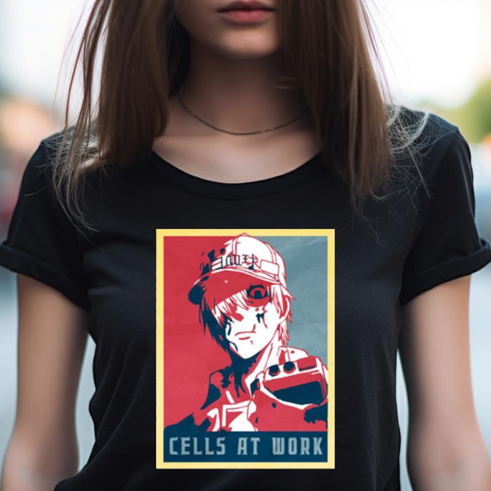 While Blood Cell Cells At Work Political Anime Shirt While Blood Cell Cells At Work Political Anime Shirt