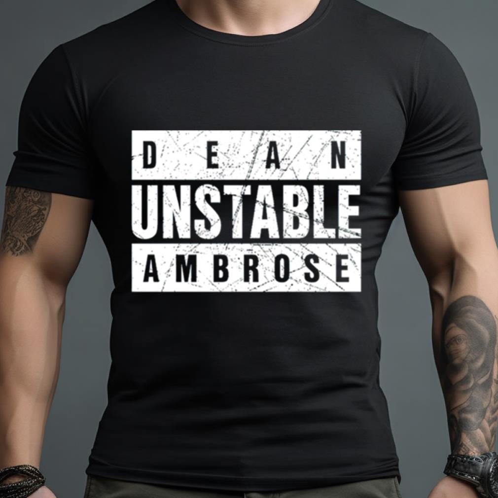 Will Freeark Wearing Dean Ambrose Unstable Shirt