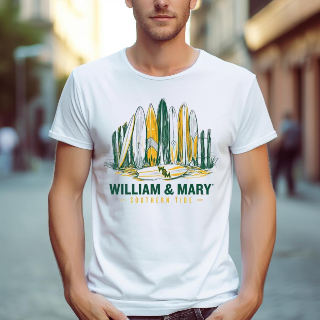 William & Mary Surfboard Row Shirt