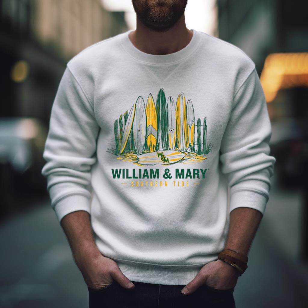 William & Mary Surfboard Row Shirt