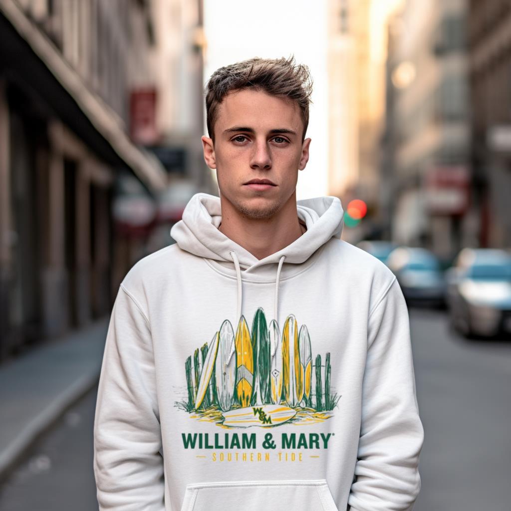 William & Mary Surfboard Row Shirt William & Mary Surfboard Row Shirt