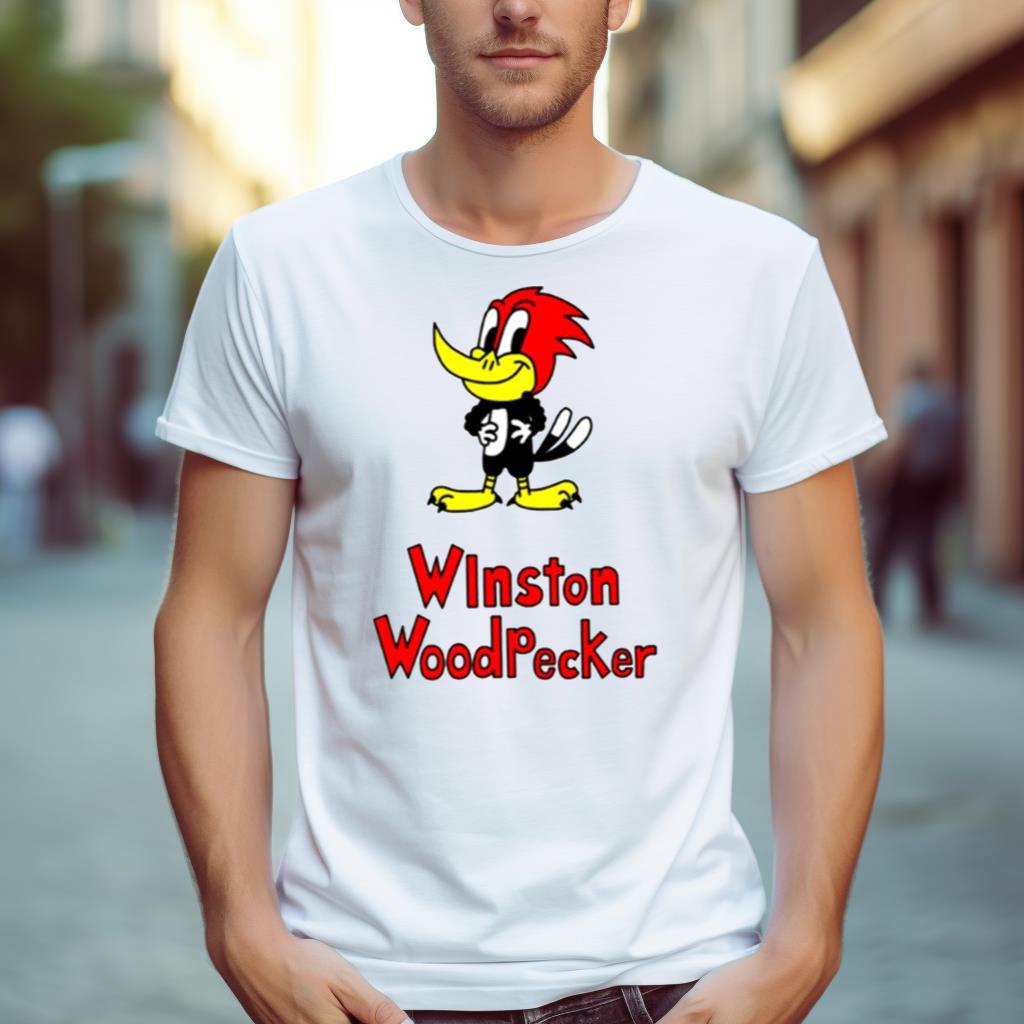 Winston Woodpecker With Name Shirt