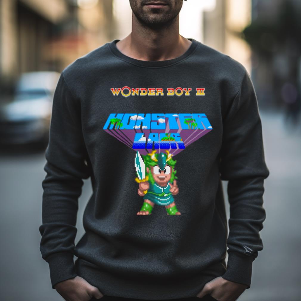 Wonderboy 3 Funny Game Pixel Shirt Wonderboy 3 Funny Game Pixel Shirt