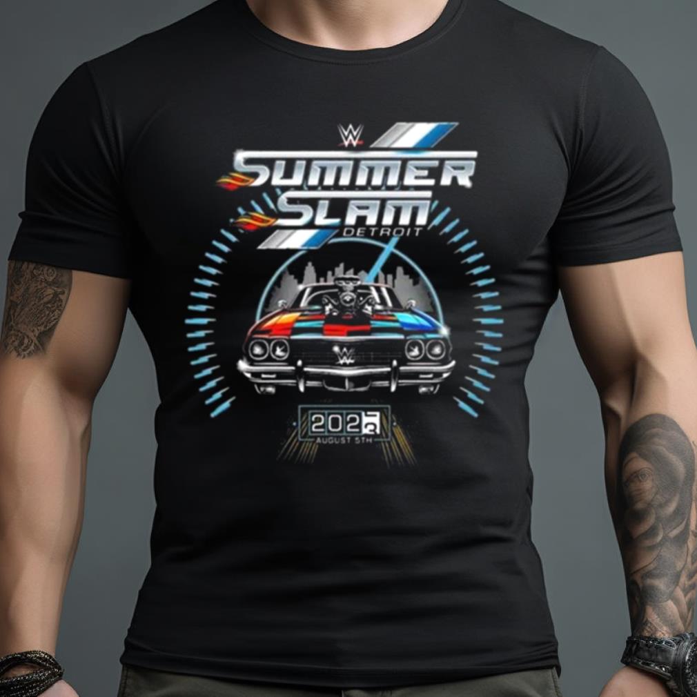 Wwe Shop Summerslam Detroit 2023 Shirt
