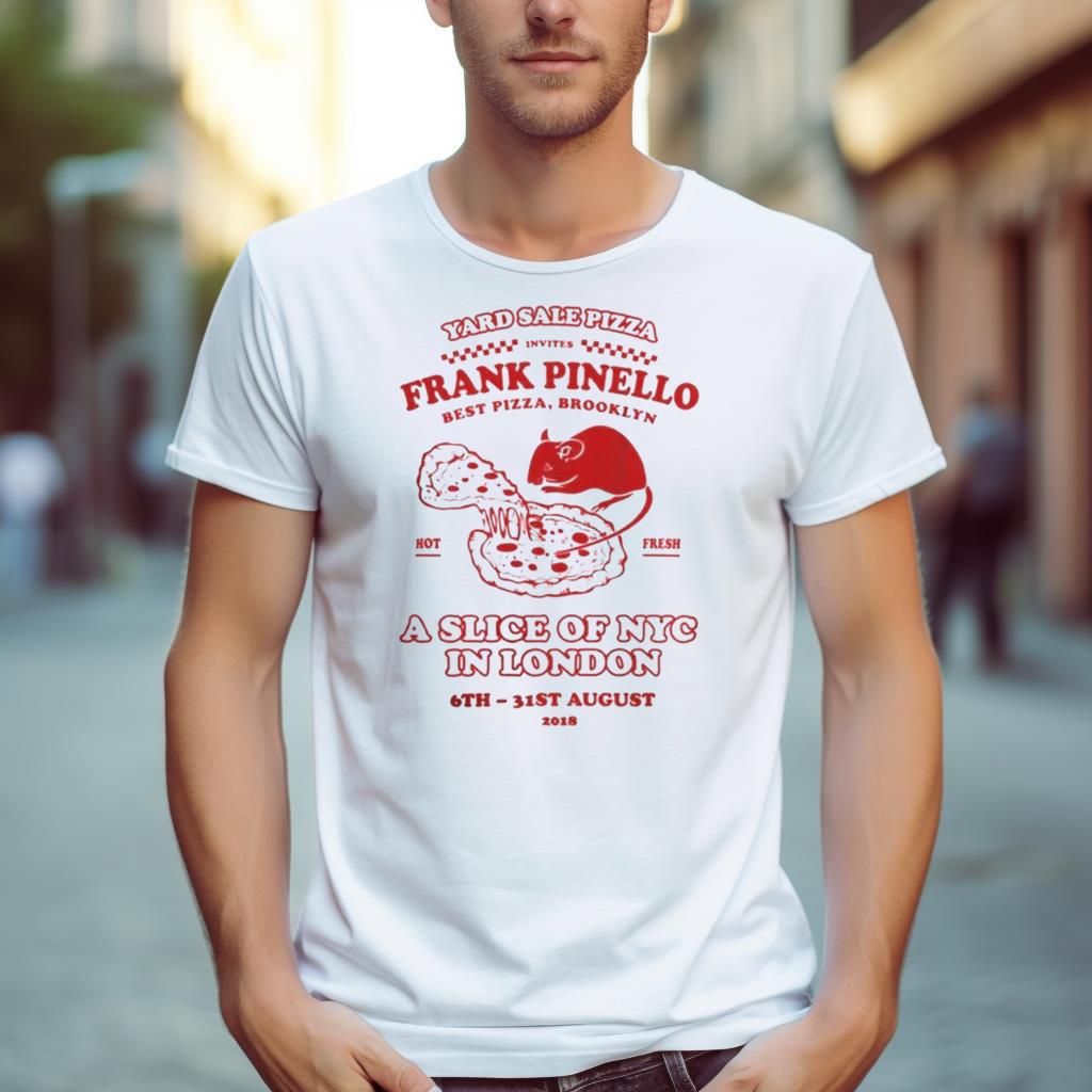 Yard Sale Pizza Frank Pinello Collab T Shirt