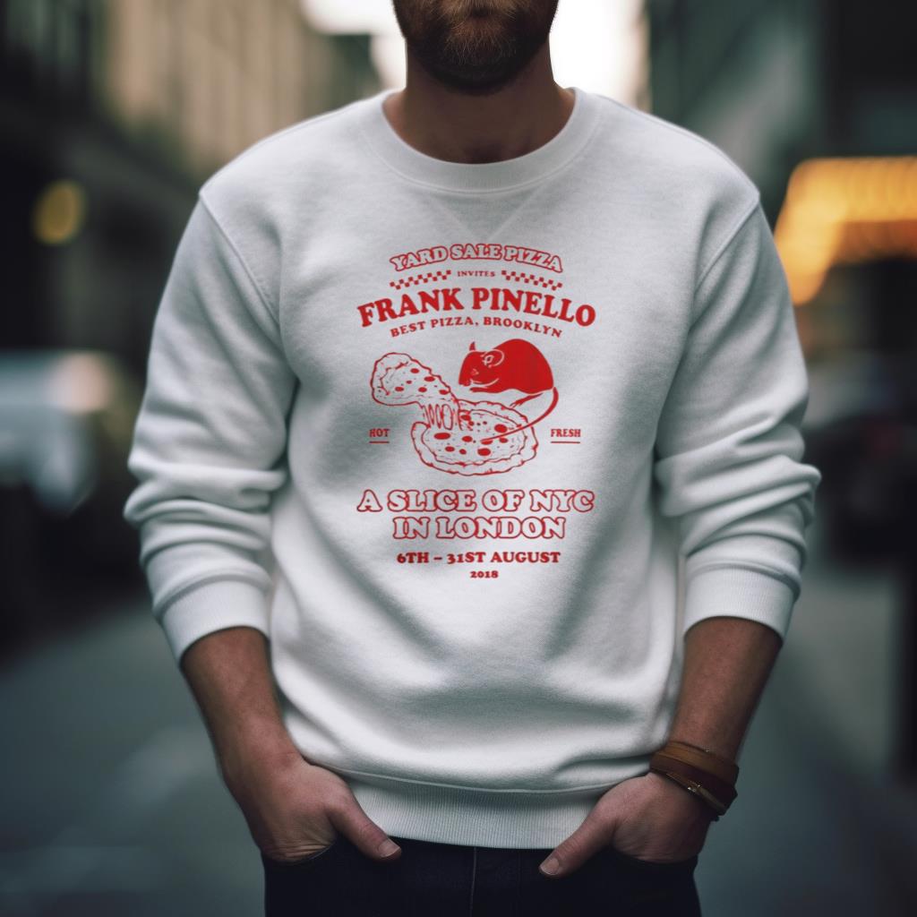 Yard Sale Pizza Frank Pinello Collab T Shirt