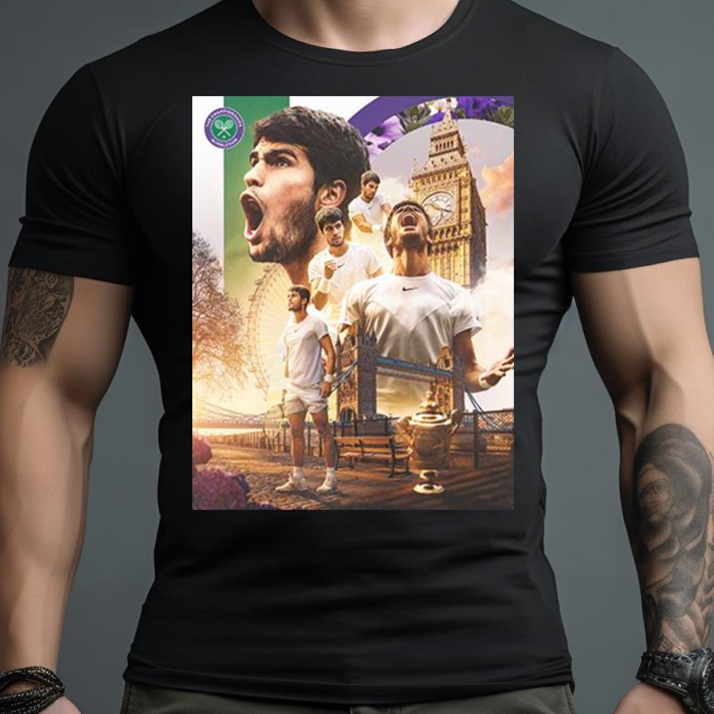 Your 2023 Wimbledon Men’S Singles Champion Carlos Alcaraz T Shirt