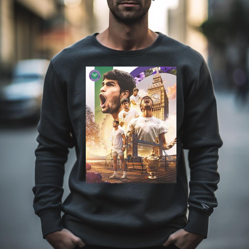 Your 2023 Wimbledon Men’S Singles Champion Carlos Alcaraz T Shirt
