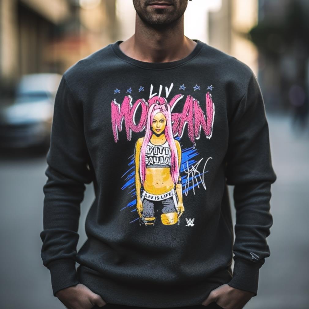 Youth 500 Level Black Liv Morgan Pop T Shirt