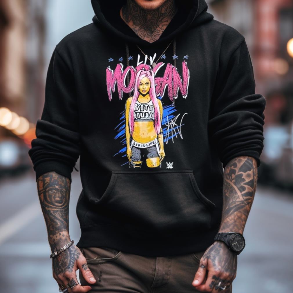 Youth 500 Level Black Liv Morgan Pop T Shirt Youth 500 Level Black Liv Morgan Pop T Shirt