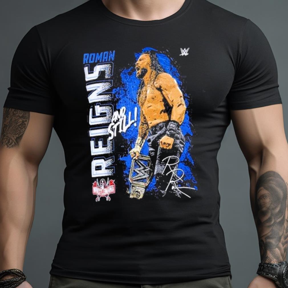 Youth 500 Level Black Roman Reigns And Still T Shirt