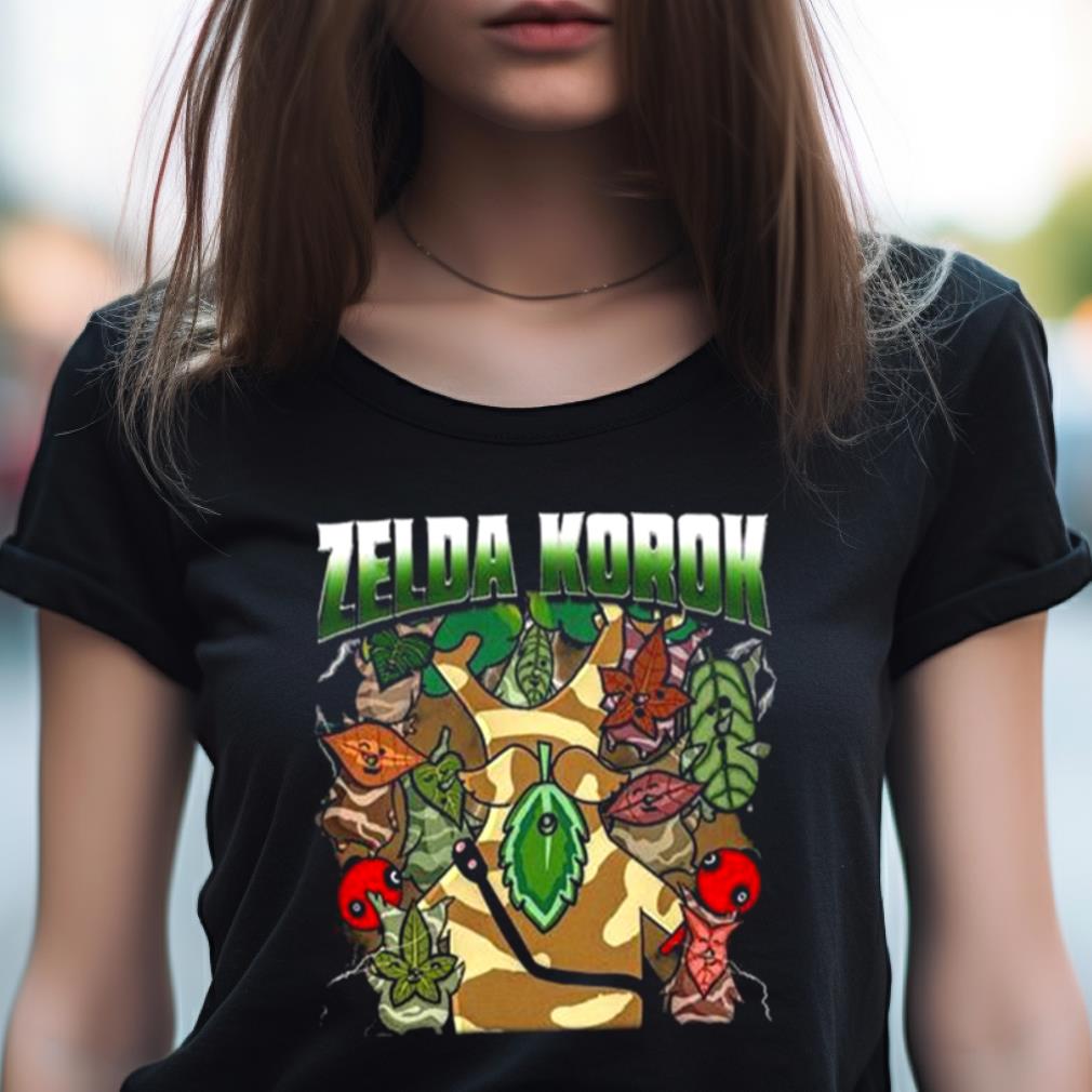 Zelda Korok Flora Of Hyrule Shirt Zelda Korok Flora Of Hyrule Shirt
