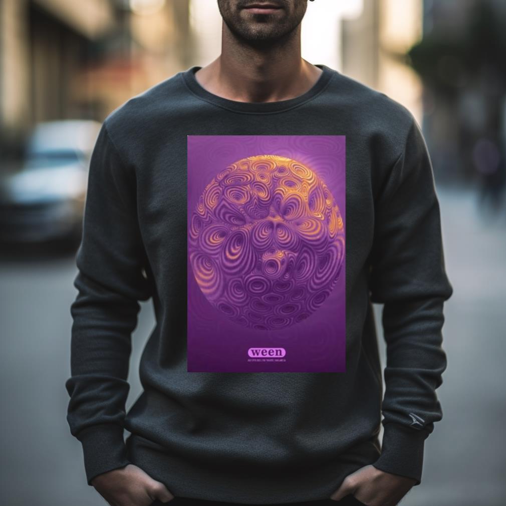2023 Ween Tour Oakland, Ca Event Poster Shirt