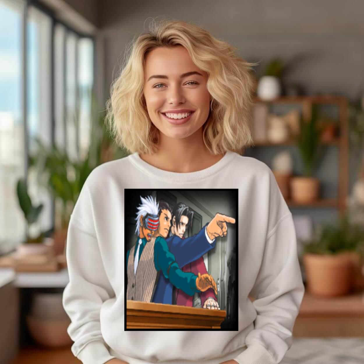 Ace Attorney Ultimate Defense Shirt