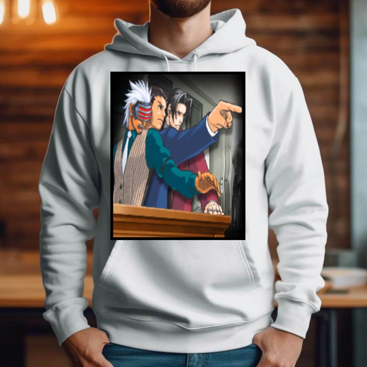 Ace Attorney Ultimate Defense Shirt Ace Attorney Ultimate Defense Shirt