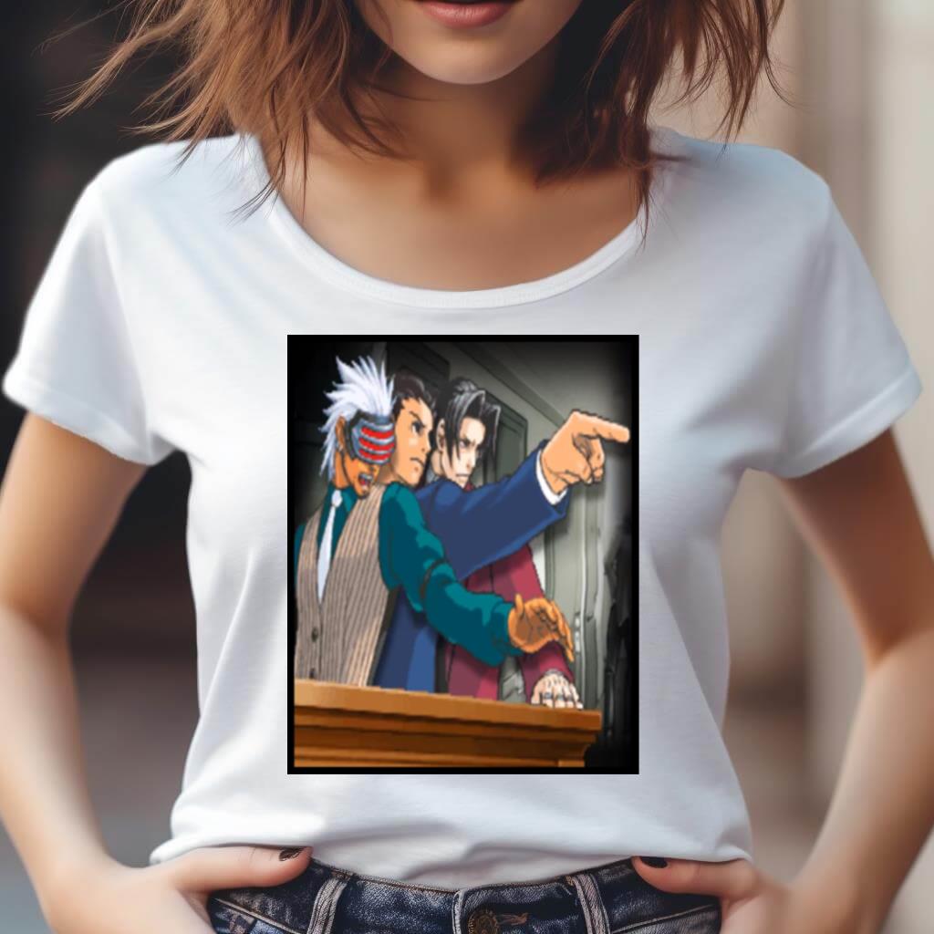 Ace Attorney Ultimate Defense Shirt Ace Attorney Ultimate Defense Shirt