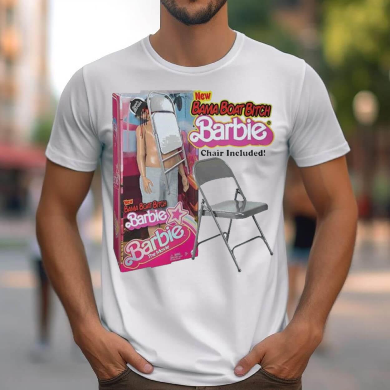 Alabama Boat Bitch Barbie Chair Included Shirt