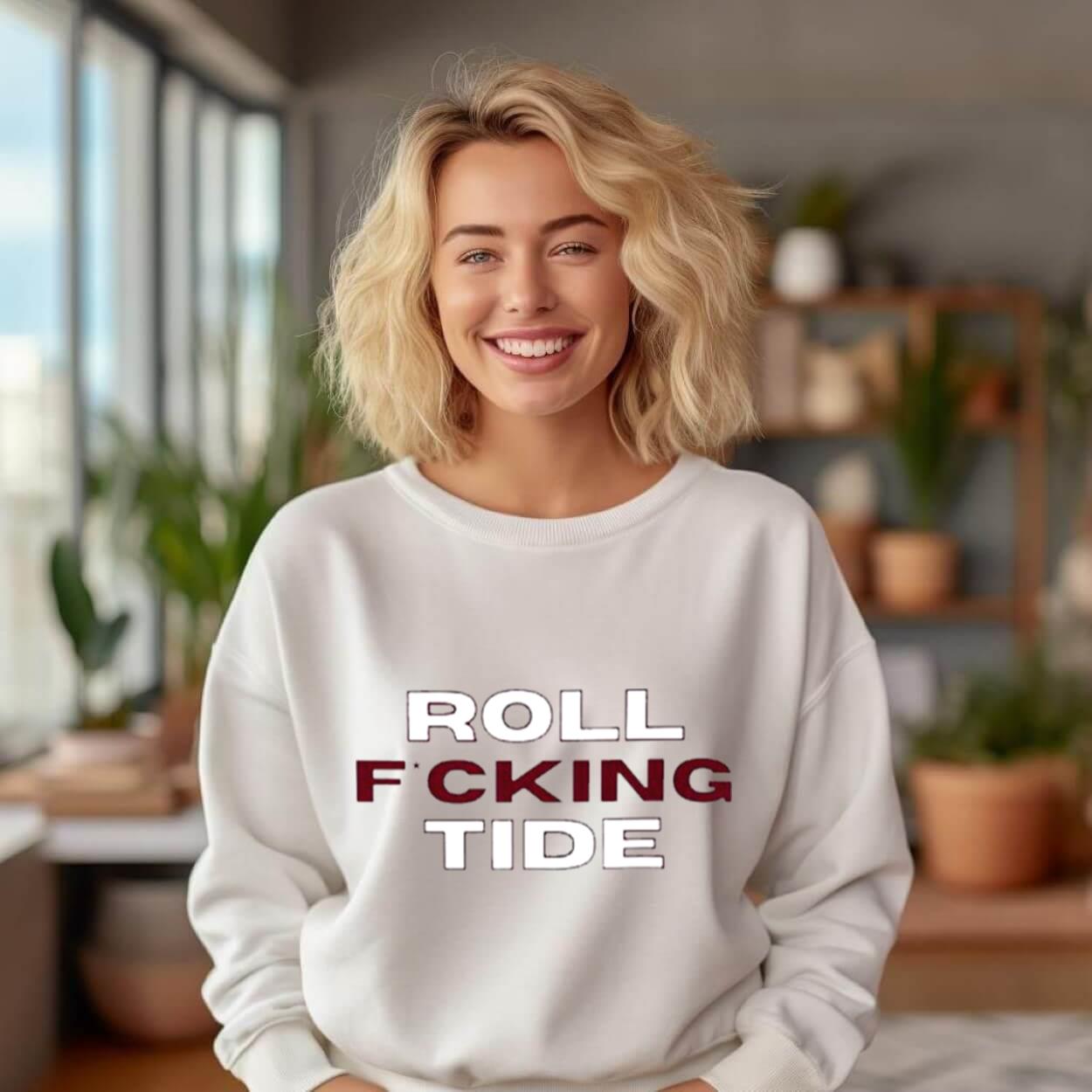 Alabama Crimson Tide Roll Fcking Tide Shirt