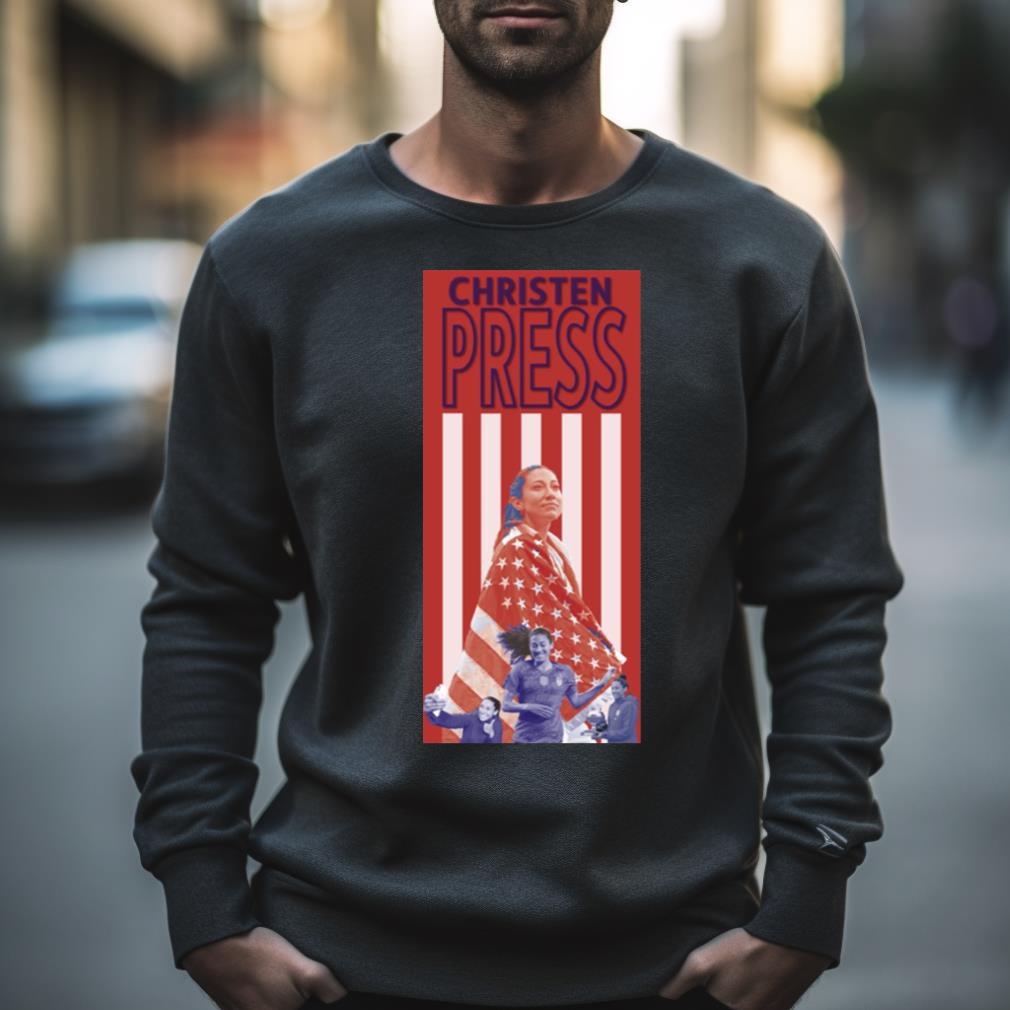 Americana Red Christen Press Shirt