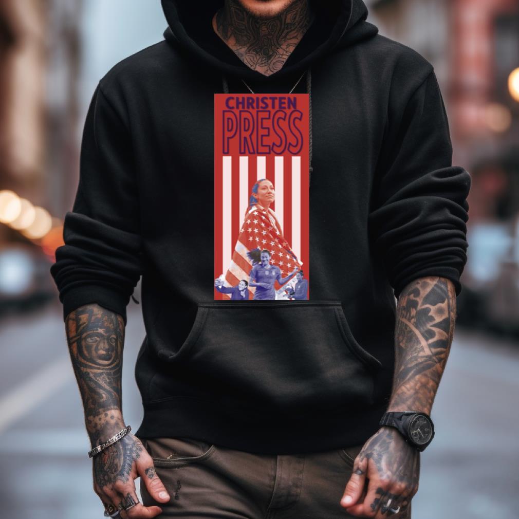 Americana Red Christen Press Shirt Americana Red Christen Press Shirt