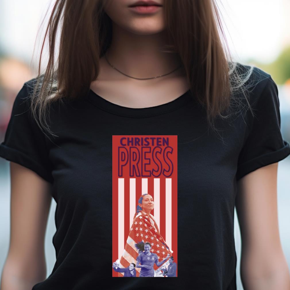 Americana Red Christen Press Shirt Americana Red Christen Press Shirt