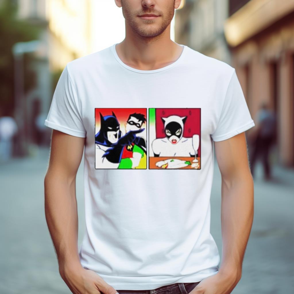 Batman Yelling At Catwoman T Shirt