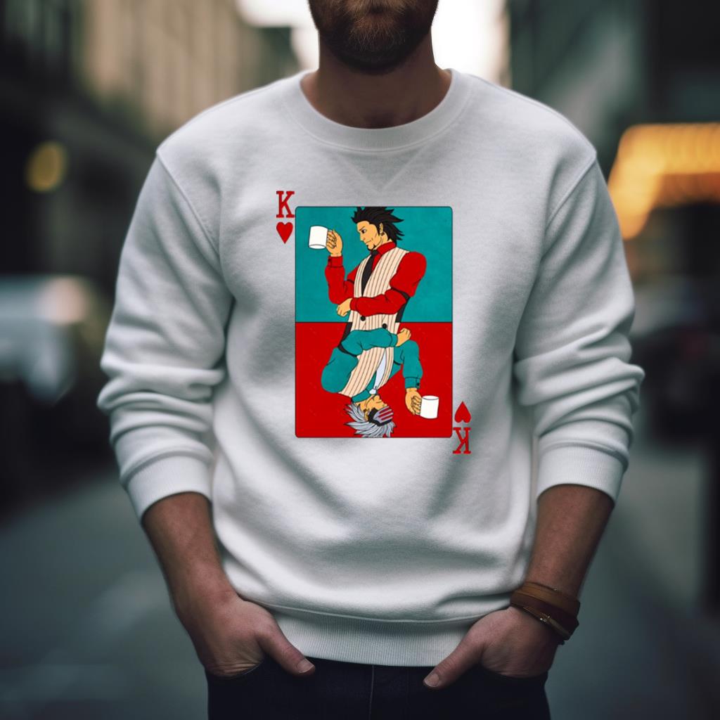 Battle Combat Card Game Ace Attorney Shirt