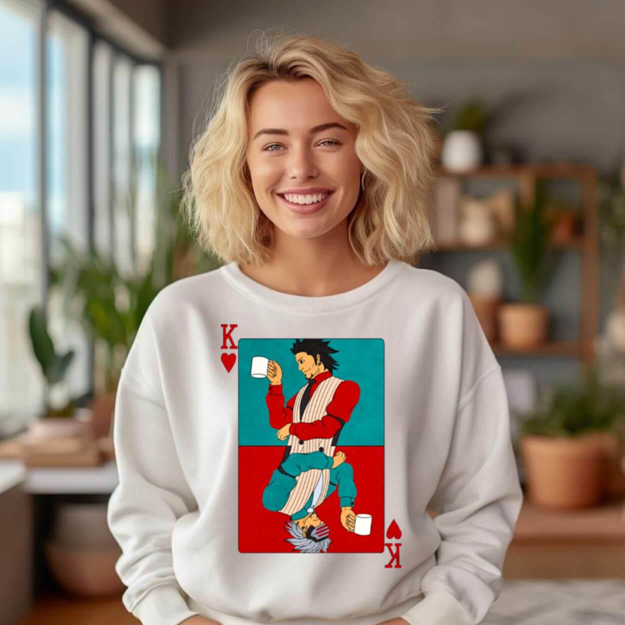 Battle Combat Card Game Ace Attorney Shirt