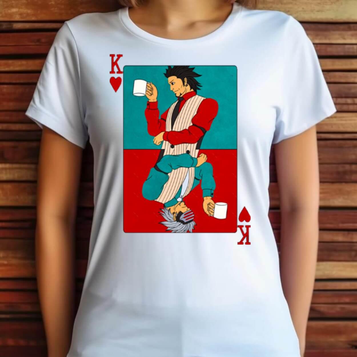 Battle Combat Card Game Ace Attorney Shirt Battle Combat Card Game Ace Attorney Shirt