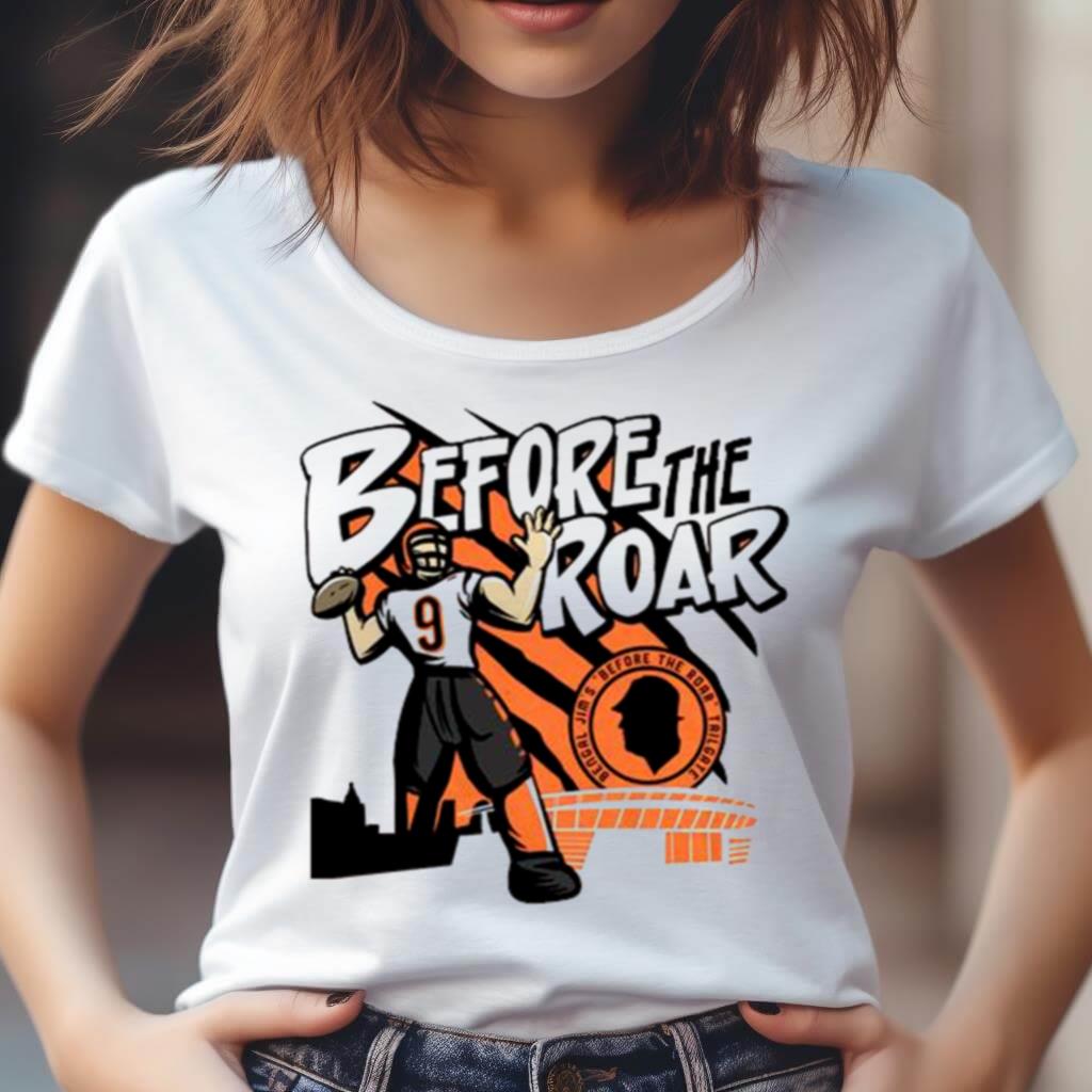 Bengal Jim Before The Roar 2023 Tour Shirt Bengal Jim Before The Roar 2023 Tour Shirt