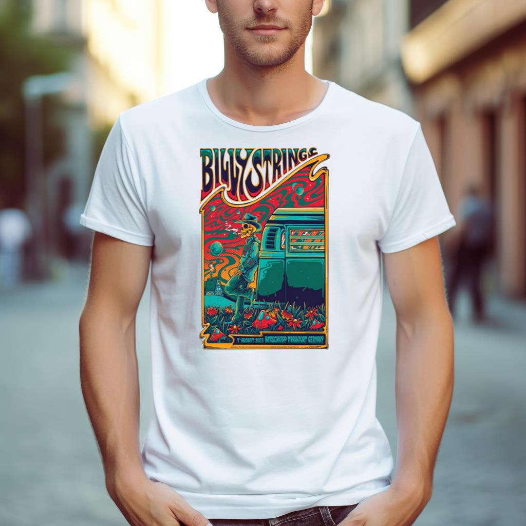 Billy Strings 2023 08 07 Batschkapp – Frankfurt Germany Regular Show Poster Shirt