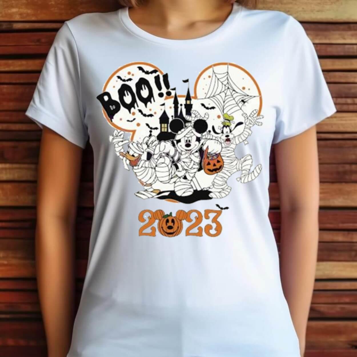 Boo Disney Halloween 2023 Shirt Boo Disney Halloween 2023 Shirt