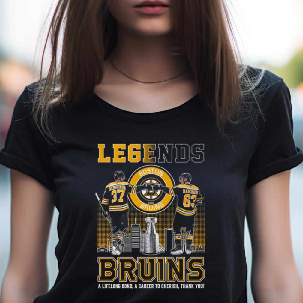 Boston Bruins Legends Bergeron And Marchand T Shirt Boston Bruins Legends Bergeron And Marchand T Shirt