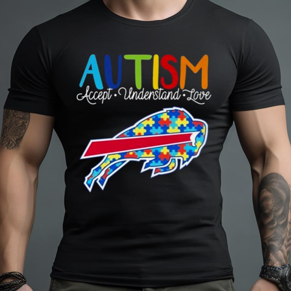 Buffalo Bills Autism Accept Understand Love 2023 Shirt