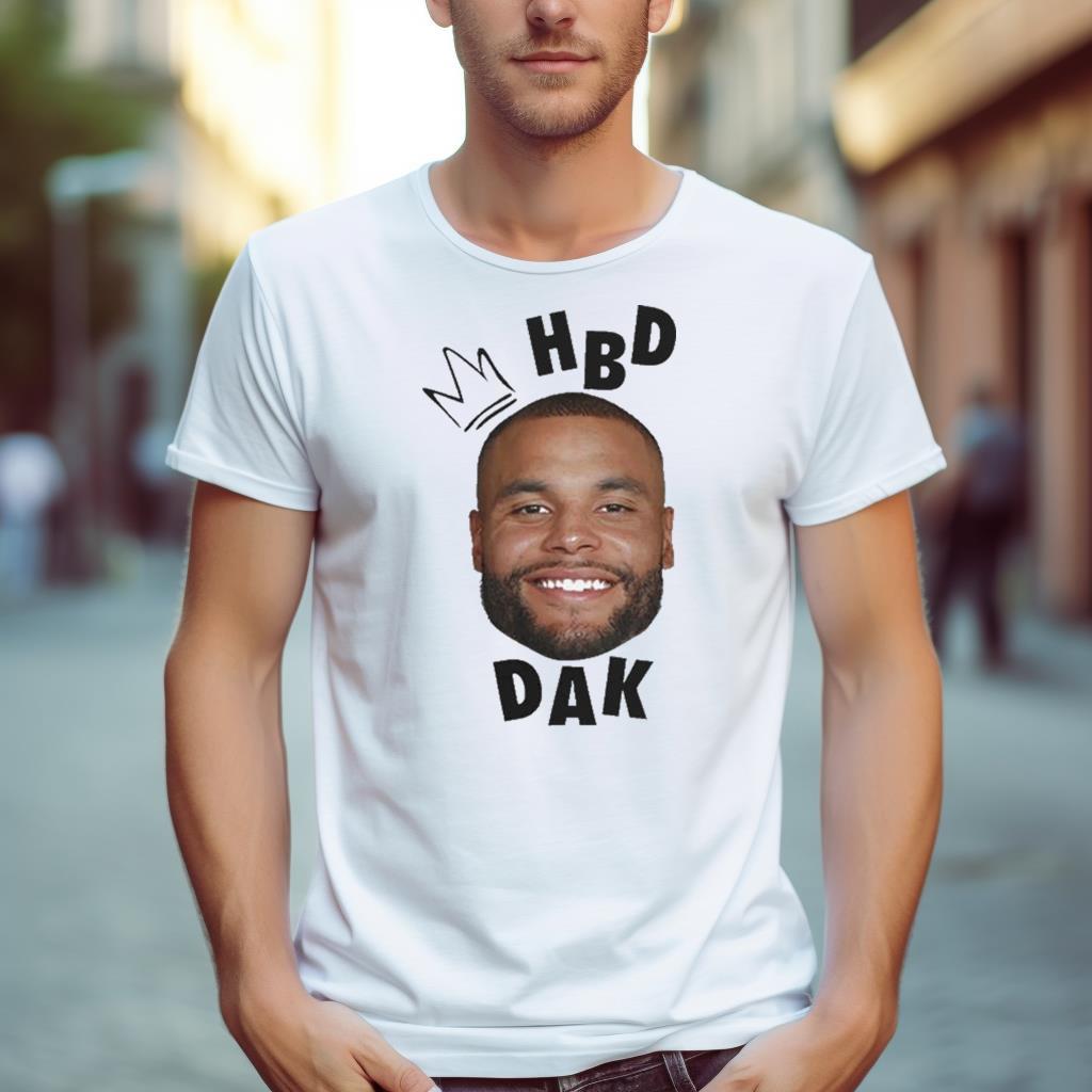 Ceedee Lamb Wearing Hbd Dak T Shirt