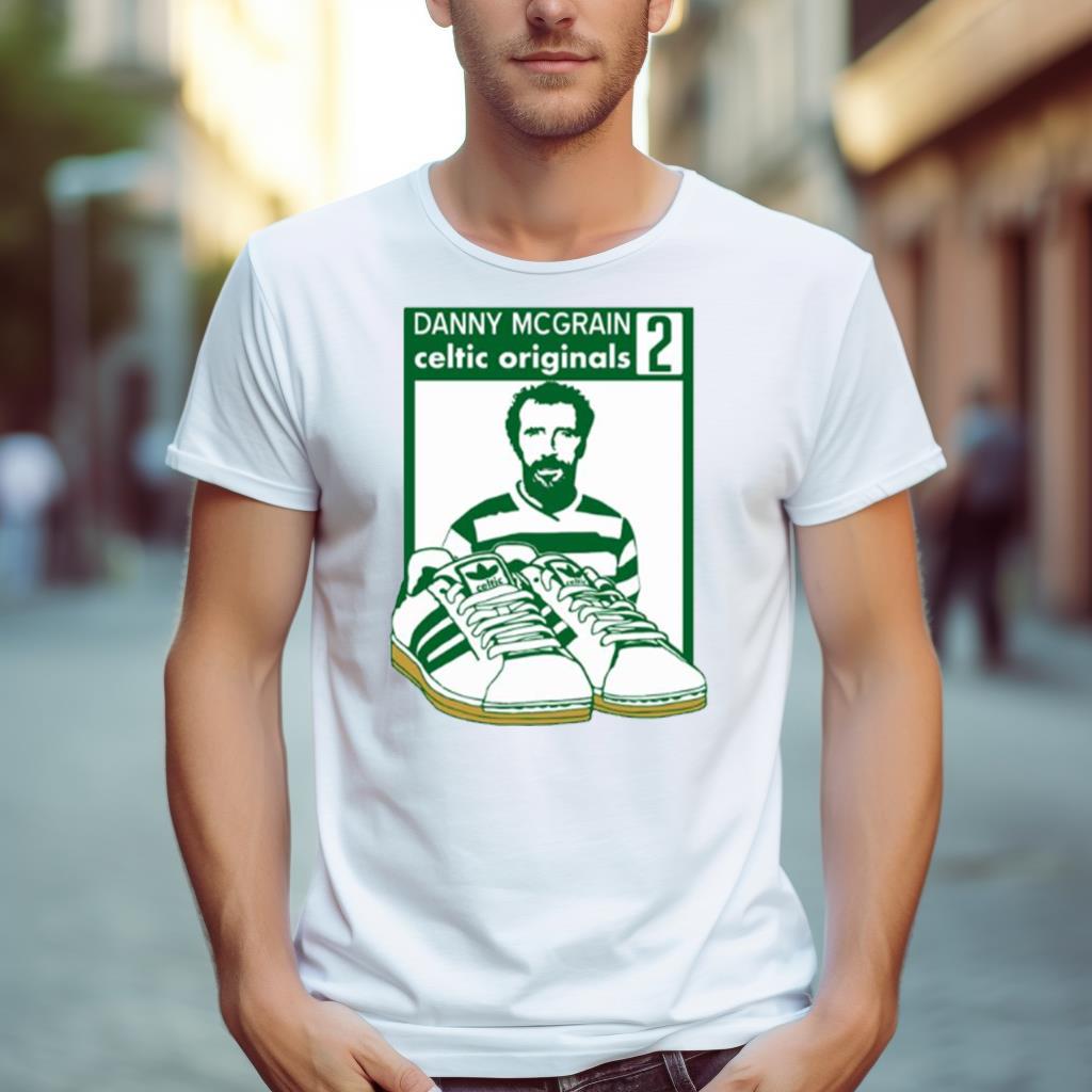 Celtic Fc Danny Mcgrain Shirt