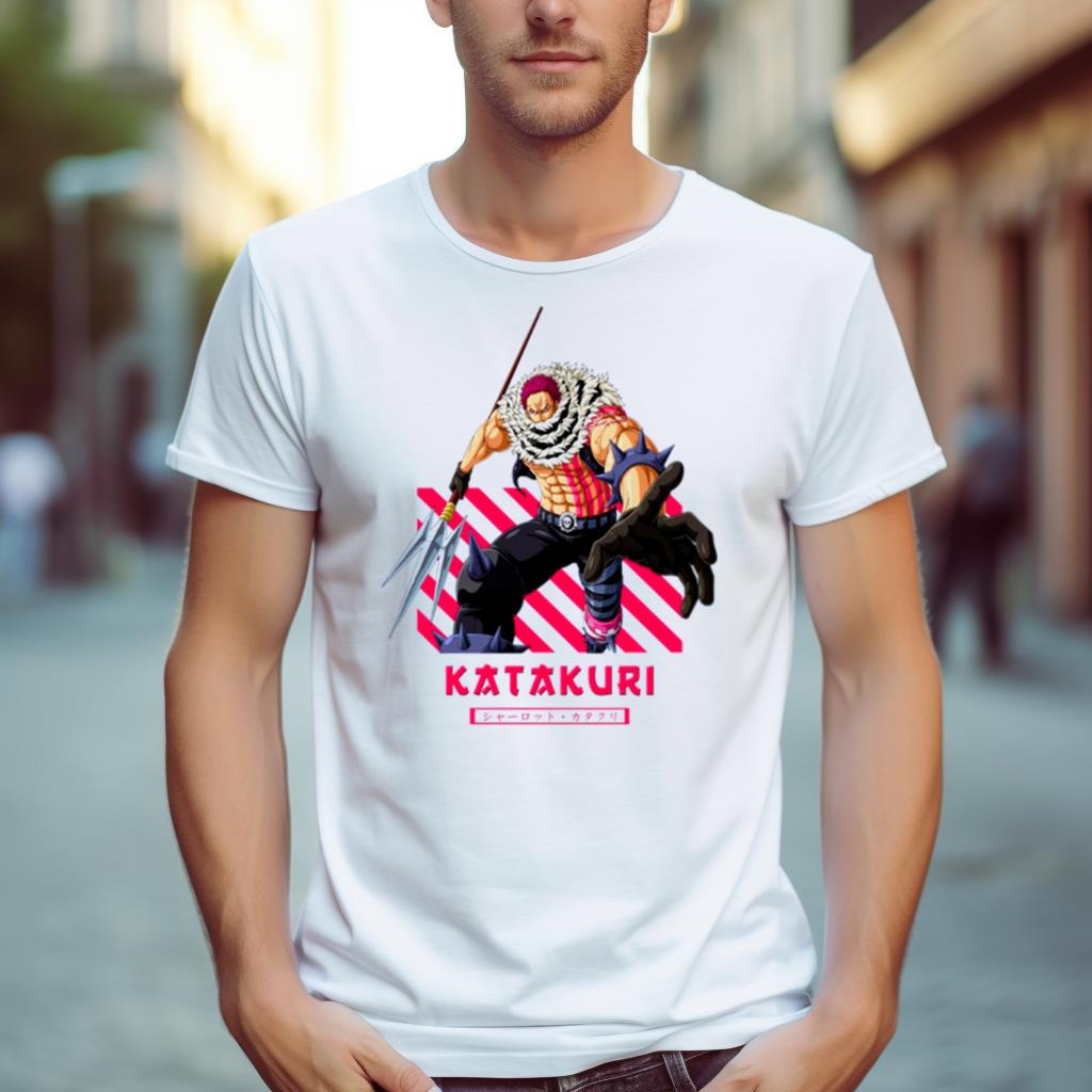 Charlotte Katakuri Pink Design One Piece Shirt