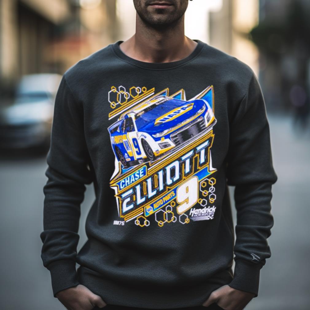 Chase Elliott #9 2023 Napa Glow In The Dark Navy New Shirt
