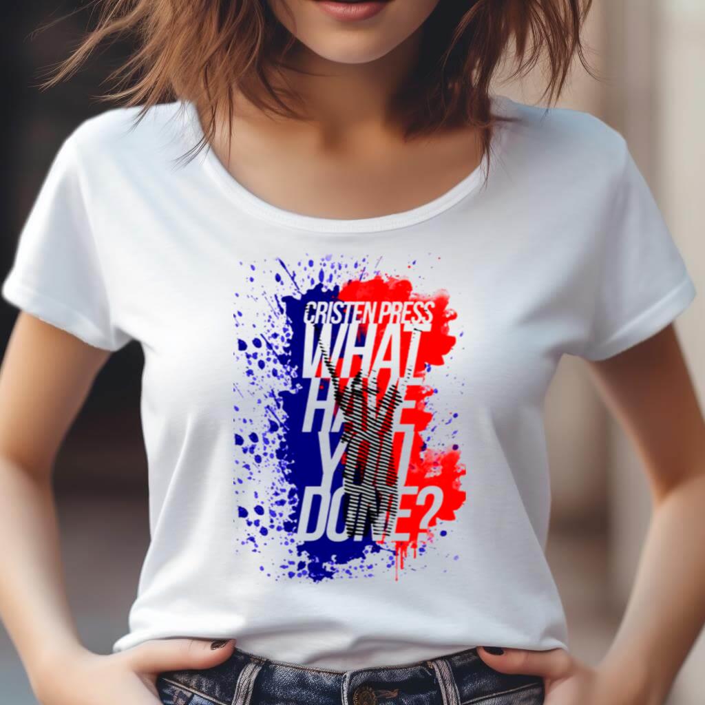 Christen Press What Have You Done Shirt Christen Press What Have You Done Shirt