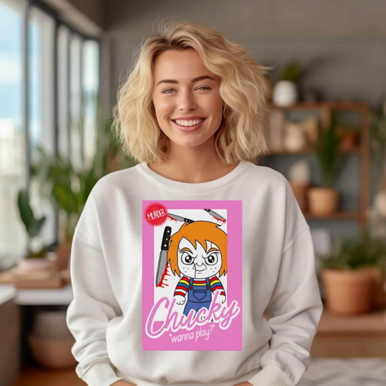 Chucky Wanna Play Barbie Shirt