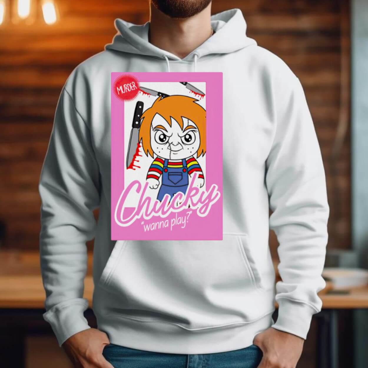 Chucky Wanna Play Barbie Shirt Chucky Wanna Play Barbie Shirt