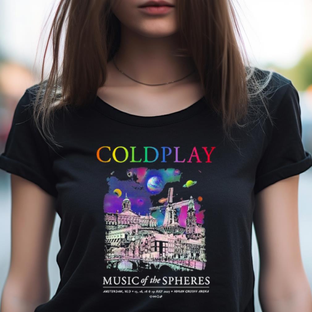 Coldplay Coimbra Amsterdam July 2023 Music Of The Spheres Tour Shirt Coldplay Coimbra Amsterdam July 2023 Music Of The Spheres Tour Shirt